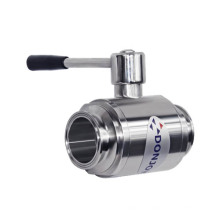 Sanitary Ss304 and Ss316L Stainless Steel Straight Through Ball Valves